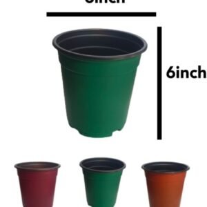 Flexible Nursery Pots (4-inch & 7-inch)
