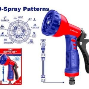 Pipe Shower Blue 9-in-1