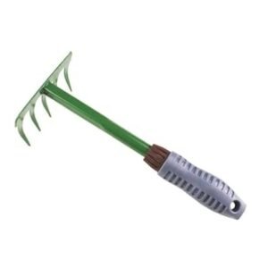 Hand Rake Green Garden Tool
