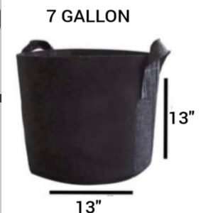 Grow Bag 7 Gallon (Special Size 13" x 13")