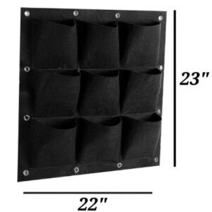 Vertical Wall Planter 9-Pocket | Gardening Essentials