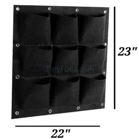 Vertical Wall Planter 9-Pocket | Gardening Essentials