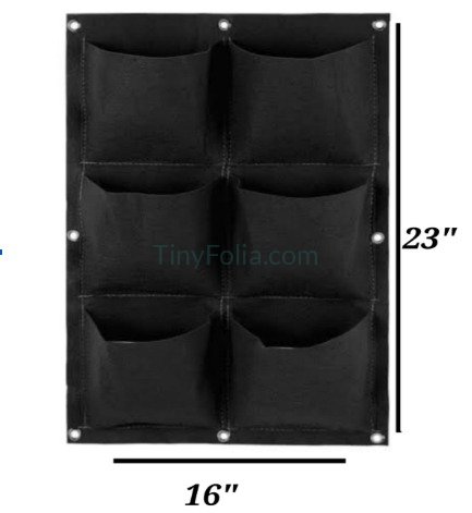 Buy 6-Pocket Vertical Wall Planter